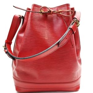 AUTHENTIC vintage Louis Vuitton Epi leather Noe Red